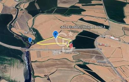 CB'DEN HACIMUSTAFA MH. ÖNSEN YOLU YAKININDA SATILIK TARLA