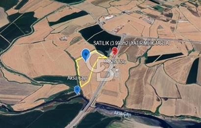 CB'DEN HACIMUSTAFA MH. ÖNSEN YOLU YAKININDA SATILIK TARLA
