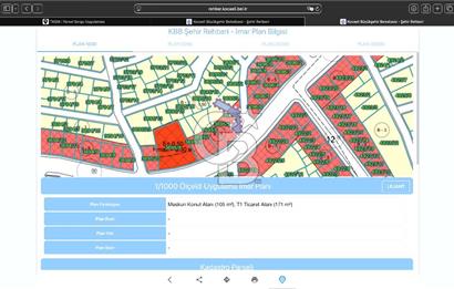 TURAN GÜNEŞ CD. ÜZERİ SATILIK 278 M2 TİCARİ VE KONUT İMARLI ARSA