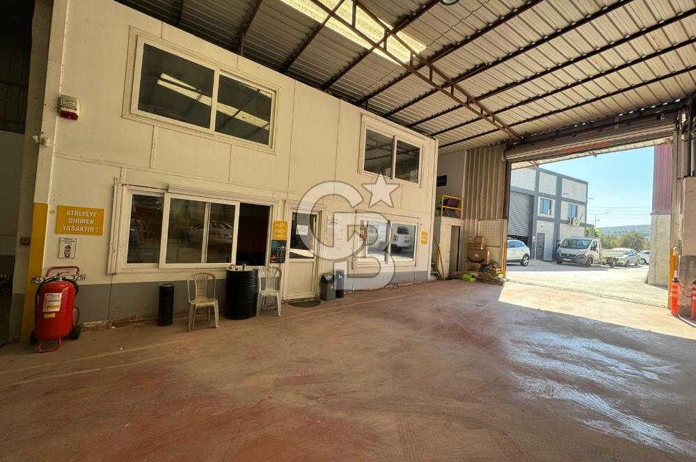 GAZİEMİR'DE 1600 M² KAPALI ALAN DEVREN KİRALIK OTO BAKIM SERVİS