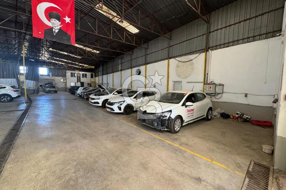 GAZİEMİR'DE 1600 M² KAPALI ALAN DEVREN KİRALIK OTO BAKIM SERVİS