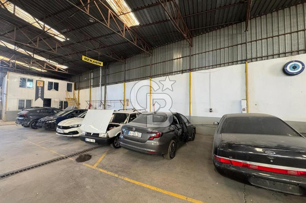 GAZİEMİR'DE 1600 M² KAPALI ALAN DEVREN KİRALIK OTO BAKIM SERVİS