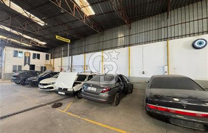GAZİEMİR'DE 1600 M² KAPALI ALAN DEVREN KİRALIK OTO BAKIM SERVİS