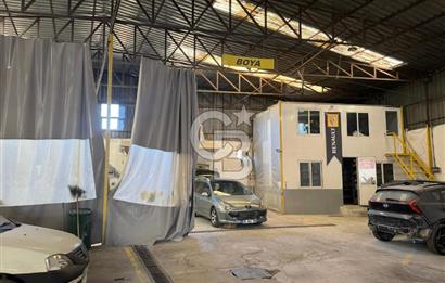GAZİEMİR'DE 1600 M² KAPALI ALAN DEVREN KİRALIK OTO BAKIM SERVİS