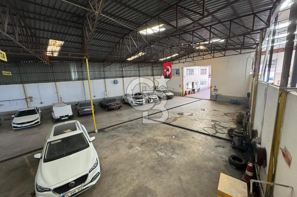 GAZİEMİR'DE 1600 M² KAPALI ALAN DEVREN KİRALIK OTO BAKIM SERVİS