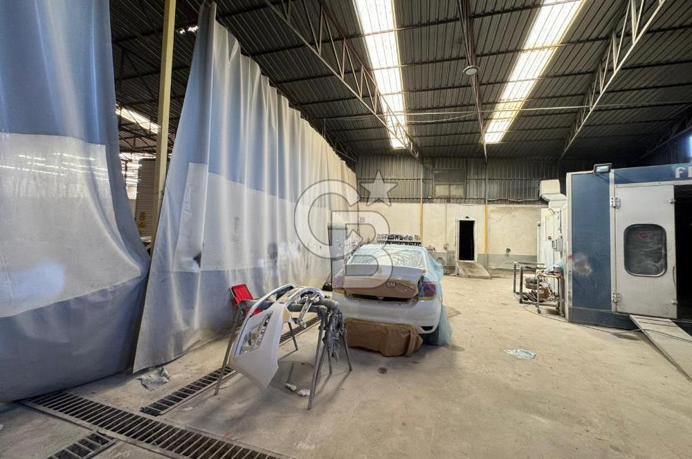 GAZİEMİR'DE 1600 M² KAPALI ALAN DEVREN KİRALIK OTO BAKIM SERVİS