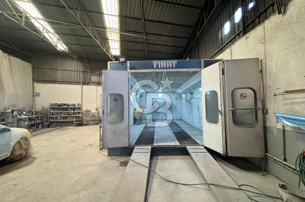GAZİEMİR'DE 1600 M² KAPALI ALAN DEVREN KİRALIK OTO BAKIM SERVİS