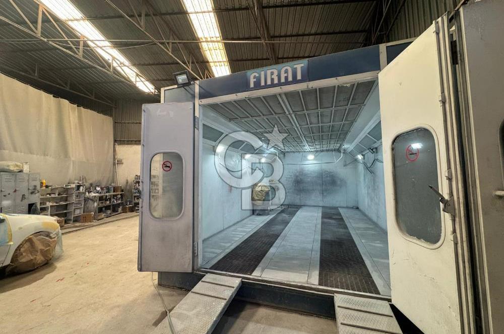 GAZİEMİR'DE 1600 M² KAPALI ALAN DEVREN KİRALIK OTO BAKIM SERVİS