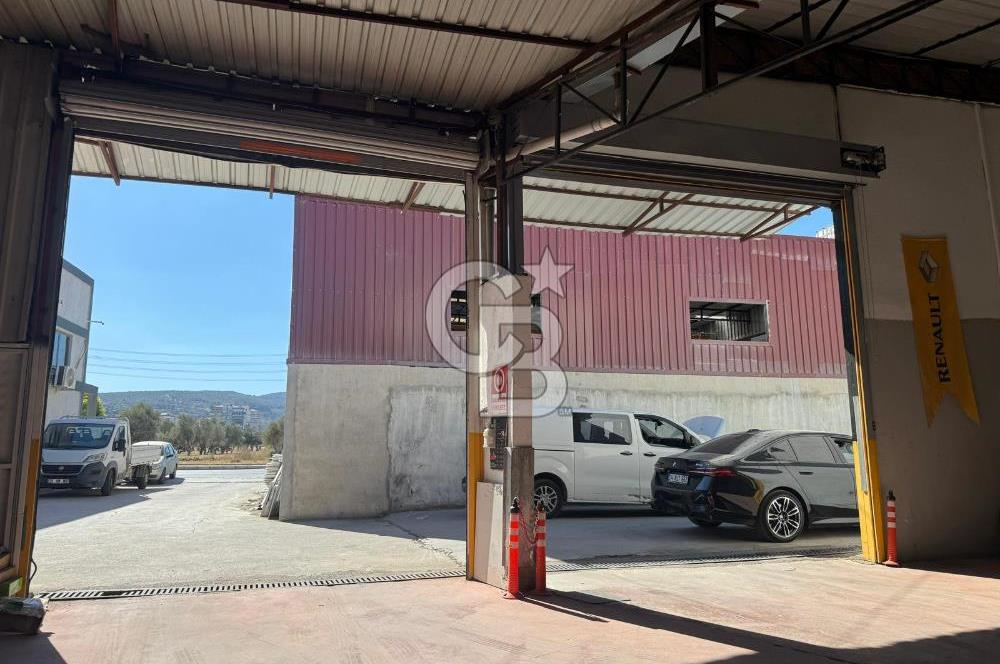 GAZİEMİR'DE 1600 M² KAPALI ALAN DEVREN KİRALIK OTO BAKIM SERVİS