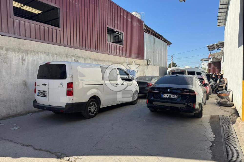GAZİEMİR'DE 1600 M² KAPALI ALAN DEVREN KİRALIK OTO BAKIM SERVİS