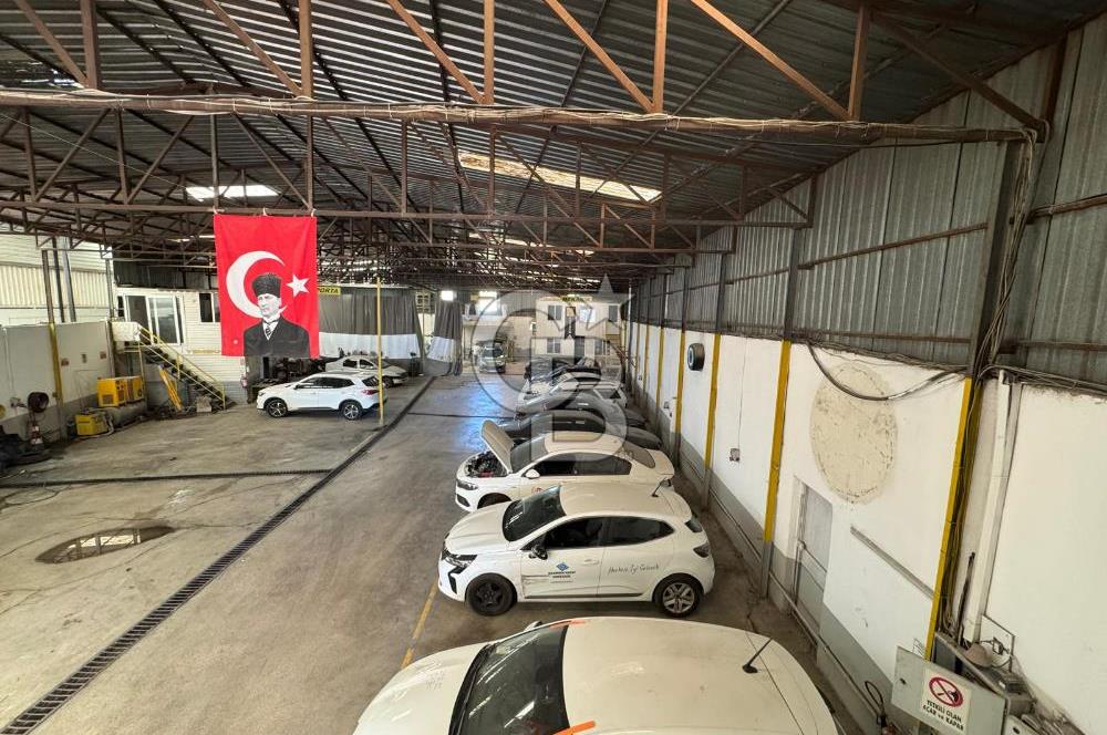 GAZİEMİR'DE 1600 M² KAPALI ALAN DEVREN KİRALIK OTO BAKIM SERVİS