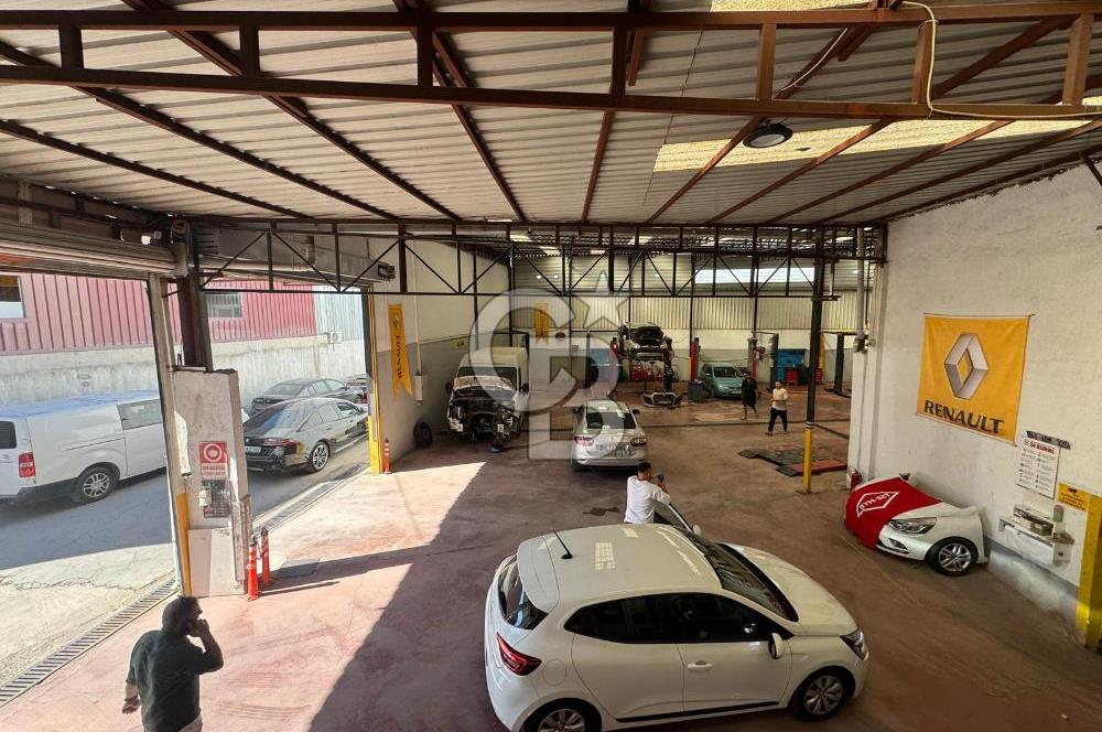 GAZİEMİR'DE 1600 M² KAPALI ALAN DEVREN KİRALIK OTO BAKIM SERVİS