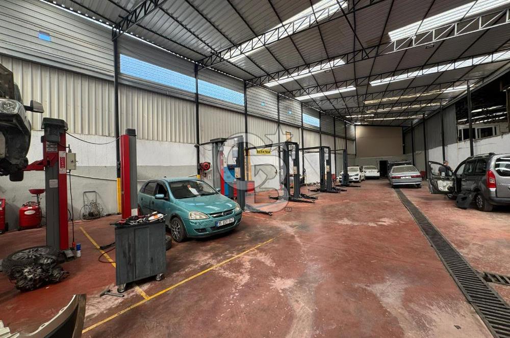 GAZİEMİR'DE 1600 M² KAPALI ALAN DEVREN KİRALIK OTO BAKIM SERVİS