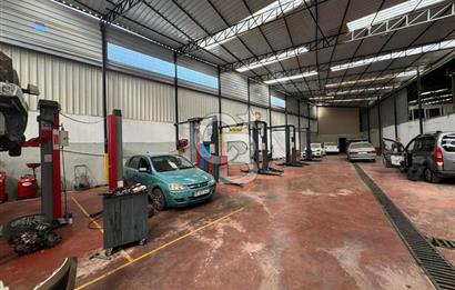GAZİEMİR'DE 1600 M² KAPALI ALAN DEVREN KİRALIK OTO BAKIM SERVİS