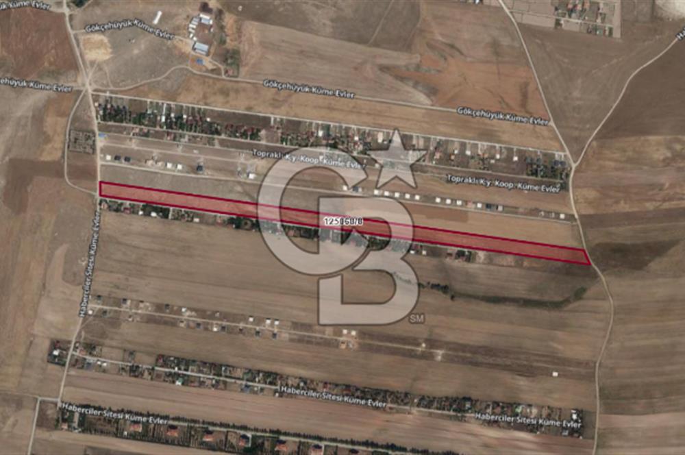 GÖLBAŞI ÇERKEZHÖYÜK MAH. 1000 M2 YATIRIMLIK TARLA
