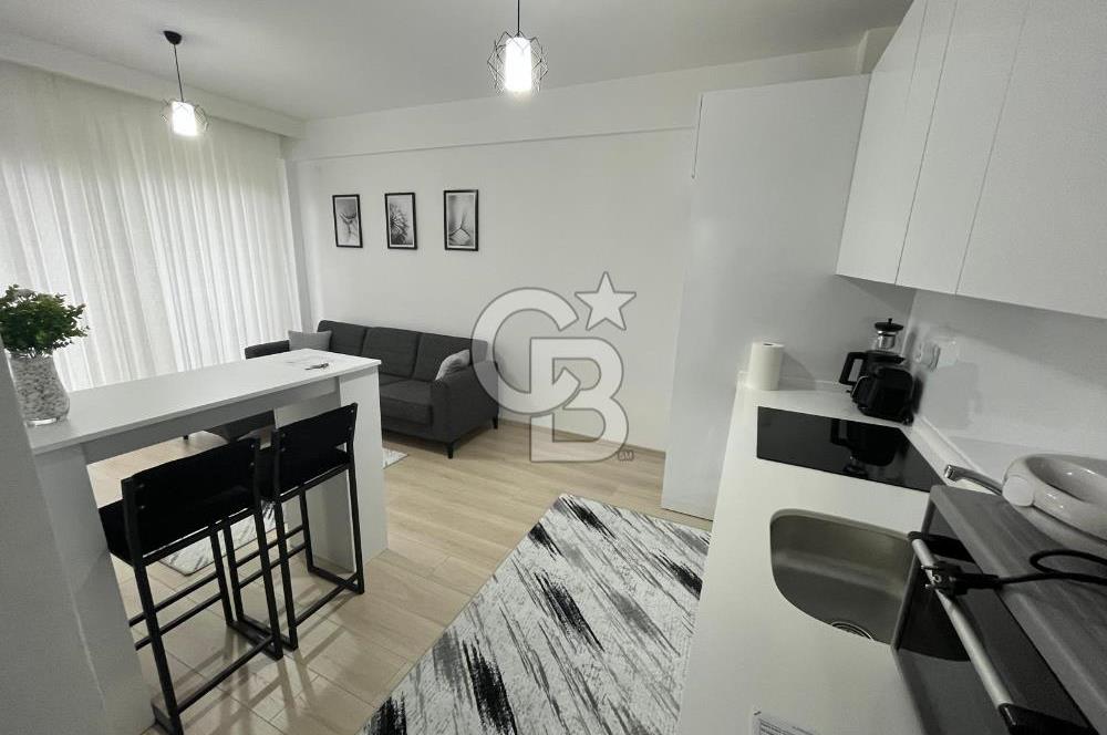 ORDU CUMHURİYET DE HAVUZLU SİTE İÇERİSİNDE EŞYALI LÜKS 1+1