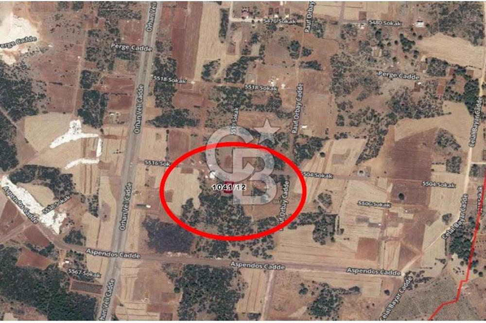 Antalya Döşemealtı Yeşilbayırda Satılık İmarlı Villa Arsası