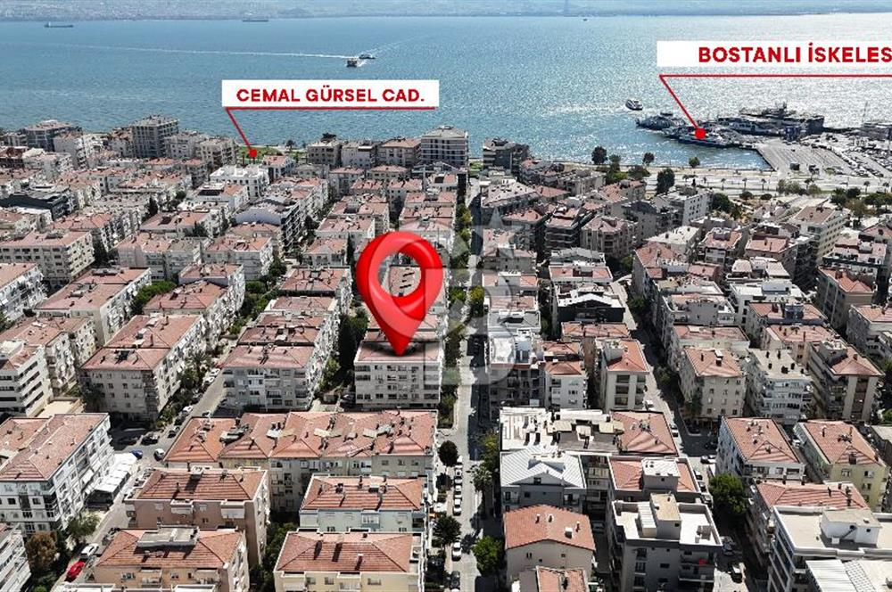 Karşıyaka Bostanlı Merkezi Konumlu Satılık 3+1 100 M² Daire