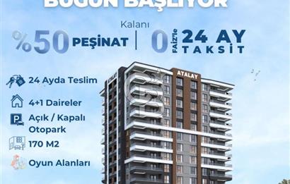 Pursaklar Saray’da 4+1 – 170 m² Daireler | Vade Farksız 24 Ay Taksit