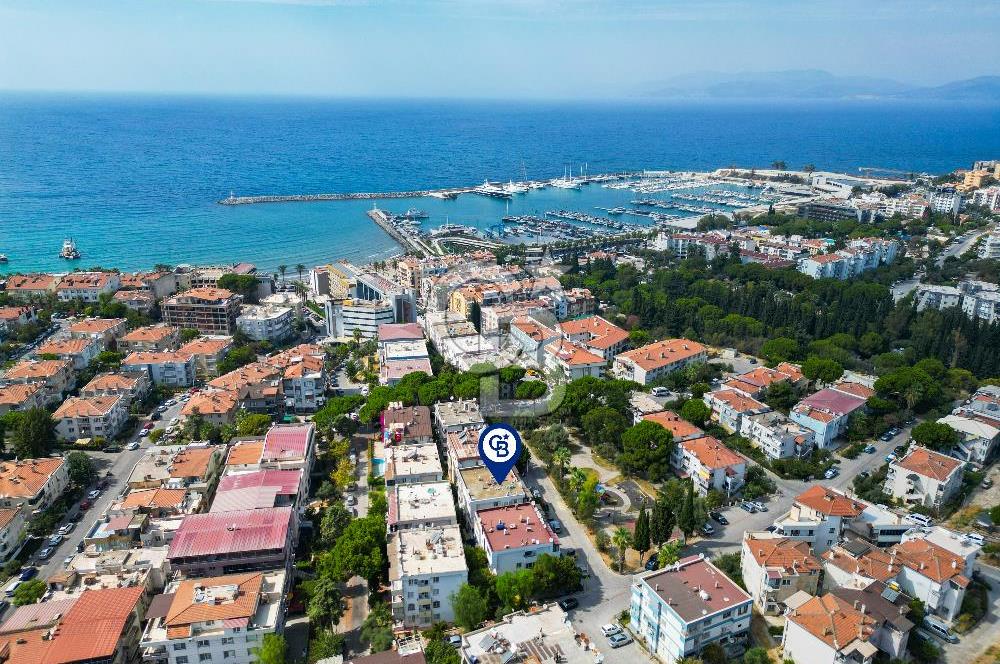 Kuşadası Marina ve Gözde Hastanesi Yakını Eşyalı Satılık 2+1 Daire