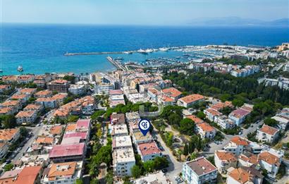 Kuşadası Marina ve Gözde Hastanesi Yakını Eşyalı Satılık 2+1 Daire