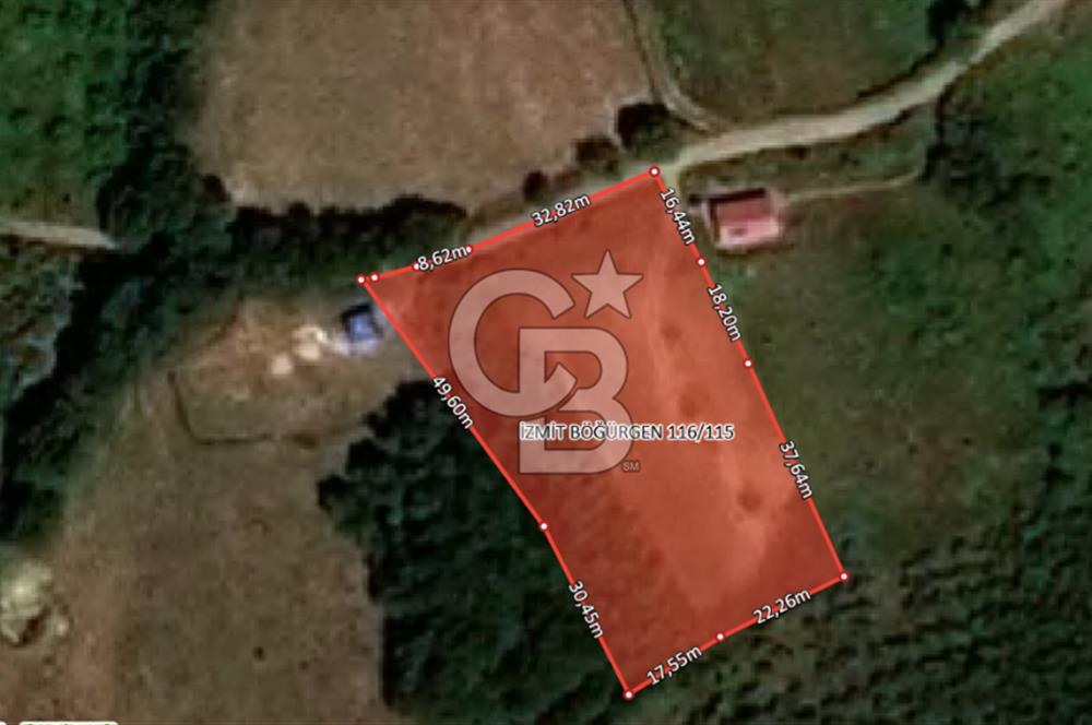 İZMİT BÖĞÜRGEN 'DE 3240 m² KADASTRAL YOLA CEPHE SATILIK TARLA