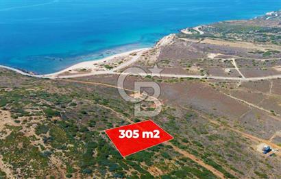 Çanakkale Bozcaada Ayana Koyunda Denize 305m Satılık Arsa !
