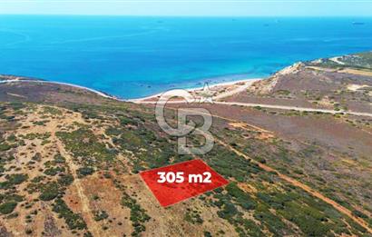 Çanakkale Bozcaada Ayana Koyunda Denize 305m Satılık Arsa !