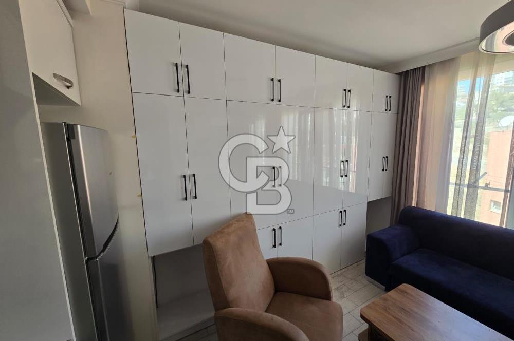 Çiğli Aydınlıkevlerde Havuzlu Sitede Eşyalı Kiralık 1+1 Daire
