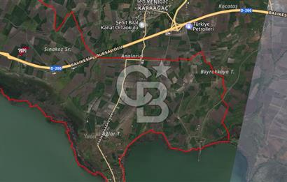CB BLACK'TAN KARACABEY ESKİKARAAĞAÇ'TA 9700 M2 SATILIK TARLA