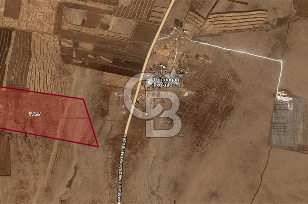 CB BLACK'TAN ŞANLIURFA'DA GES İÇİN MARJİNAL ALINMIŞ TARLA