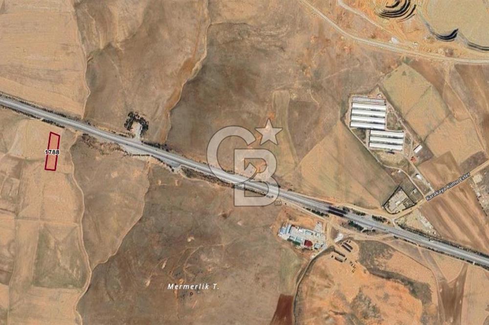 Eskişehir-Sivrihisar-Karakaya Mahallesinde Ana Yol Cepheli Satılık Tarla