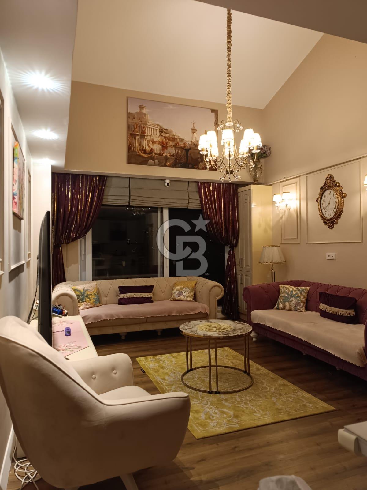 DURUGÖL MAHALLESİNDE PERA LOFT SİTESİNDE ÖZEL YAPIM SATILIK 3+1