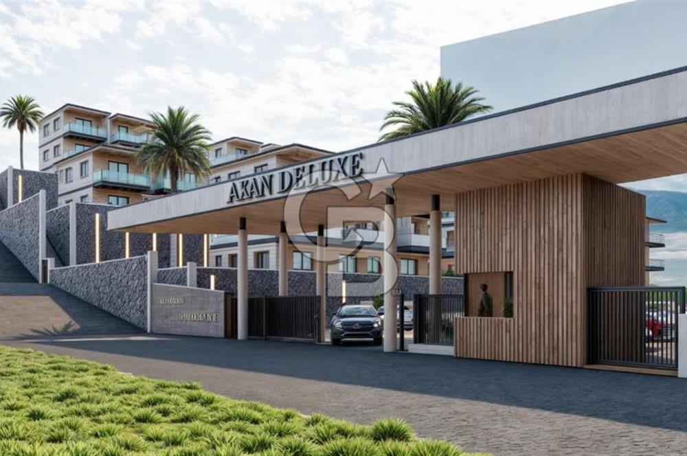 Akbük Panaromik Deniz Manzaralı Site İçinde 2+1 Bahçe Katı