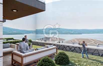 Akbük Panaromik Deniz Manzaralı Site İçinde 2+1 Bahçe Katı