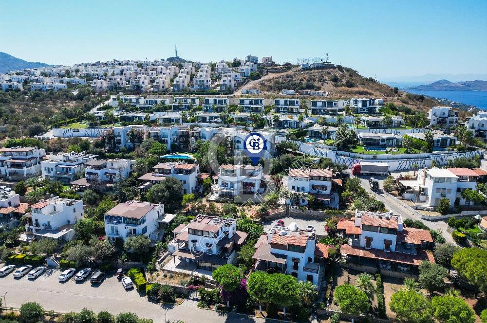 Bodrum Gündoğan’ın en gözde sitelerinden Onurkent’te Eşyalı villa
