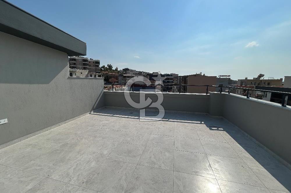 MENEMEN KOYUNDEREDE SATILIK SIFIR ÇATI DUBLEKS 3+1 DAİRE