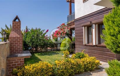 CB MARİNA'DAN GÜLLÜK'TE PANAROMİK DENİZ MANZARALI 3+1 BAHÇE KATI