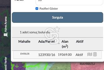 GÖLBAŞI EMİRLER MAH. SATILIK TARLA