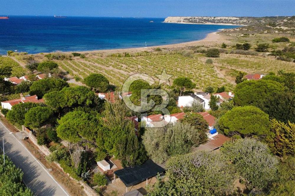 BOZCAADADA SİTE İÇİNDE ÇİFT TAPULU 2+1 VİLLA, 1 DÖNÜM ARAZİ