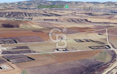 GÖLBAŞI KIZILCAŞAR 'DA 1500 m² YOLA CEPHELİ SATILIK VİLLA ARSASI