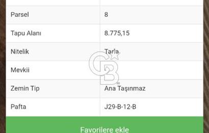 GÖLBAŞI EMİRLER MAHALLESİ SATILIK TARLA