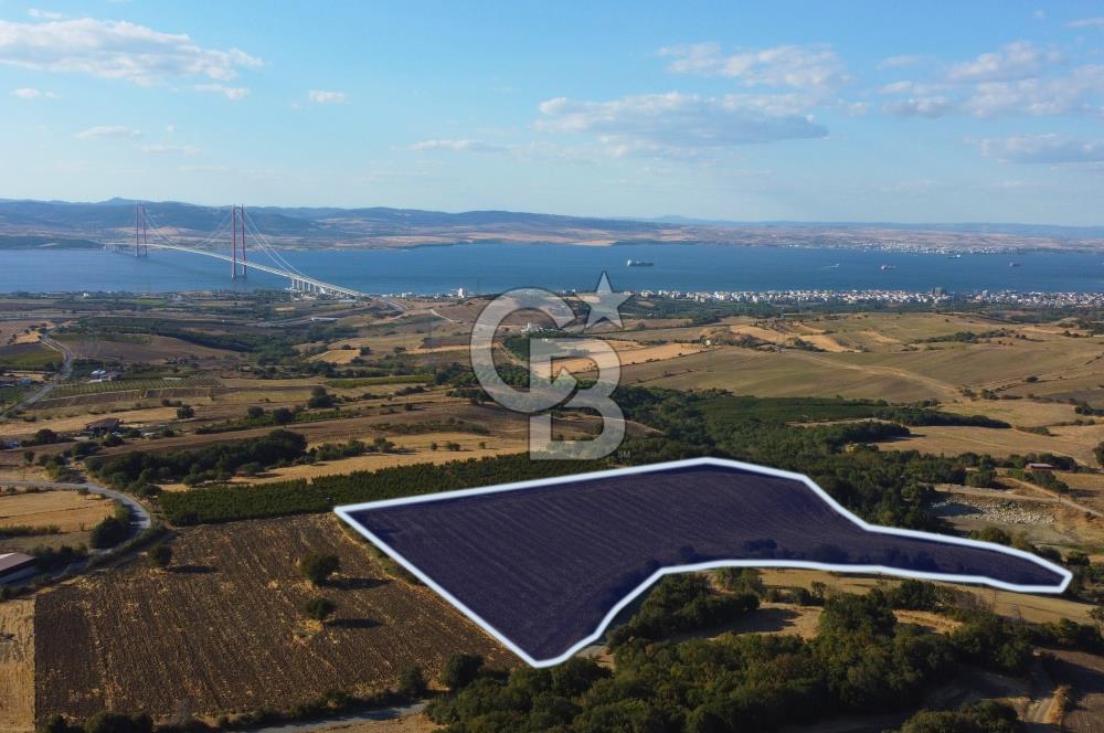 Çanakkale Lapseki Kocaveli'de İmar Genişlemede Manzaralı Arazi