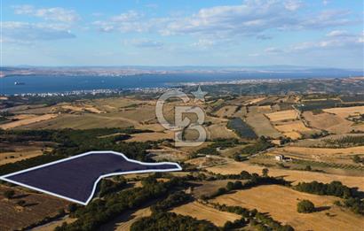 Çanakkale Lapseki Kocaveli'de İmar Genişlemede Manzaralı Arazi