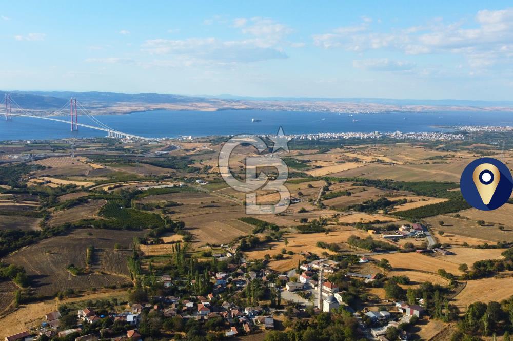 Çanakkale Lapseki Kocaveli'de İmar Genişlemede Manzaralı Arazi