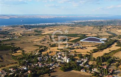 Çanakkale Lapseki Kocaveli'de İmar Genişlemede Manzaralı Arazi