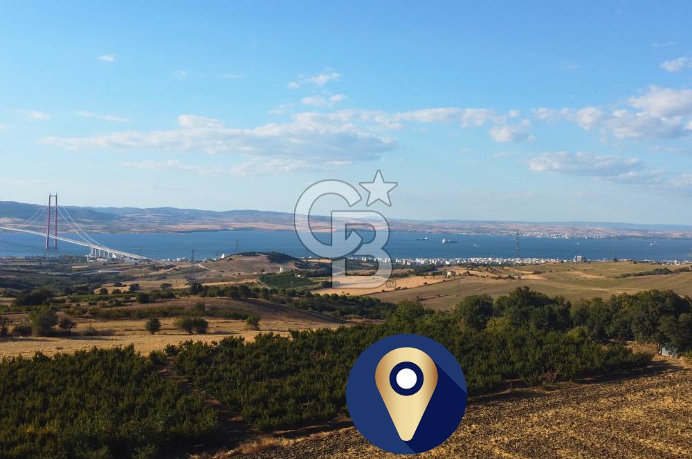 Çanakkale Lapseki Kocaveli'de İmar Genişlemede Manzaralı Arazi