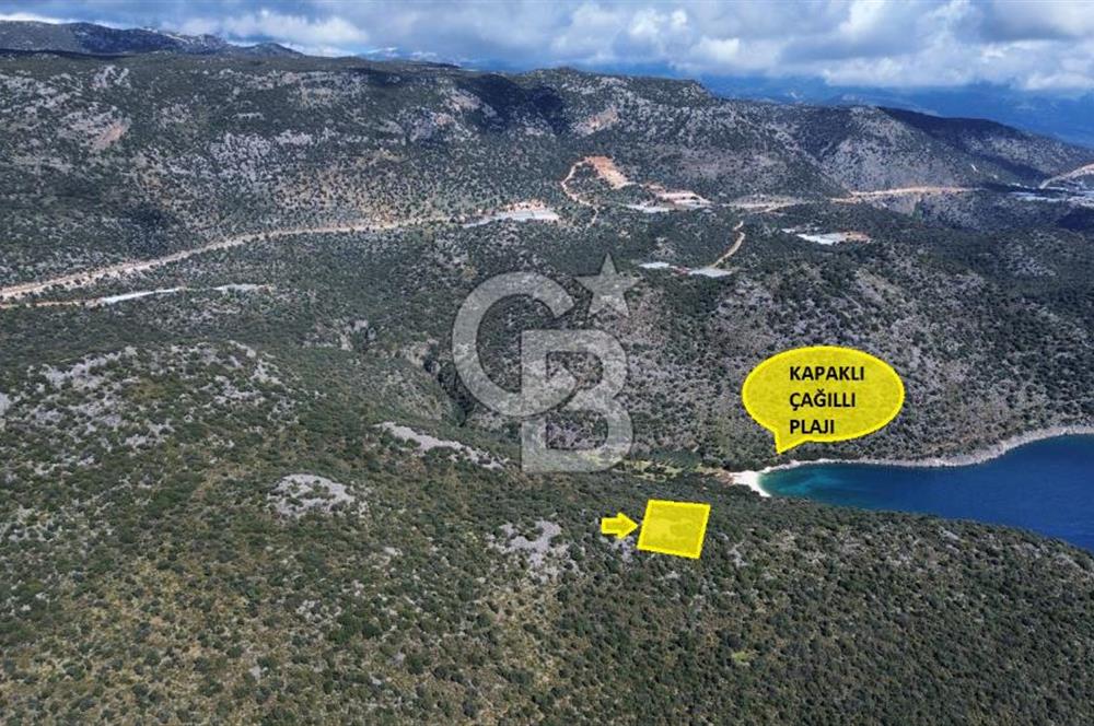 ANTALYA DEMRE KAPAKLI SATILIK DENİZ MANZARALI ARSA