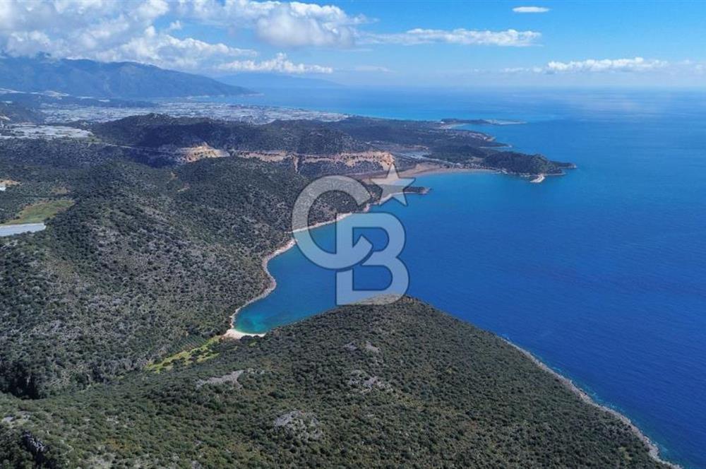 ANTALYA DEMRE KAPAKLI SATILIK DENİZ MANZARALI ARSA