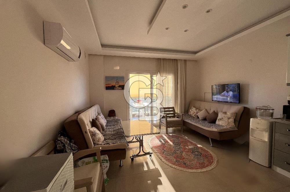 Akbük'te Full Deniz Manzaralı, Modern Sitede 1+1 Satılık Daire